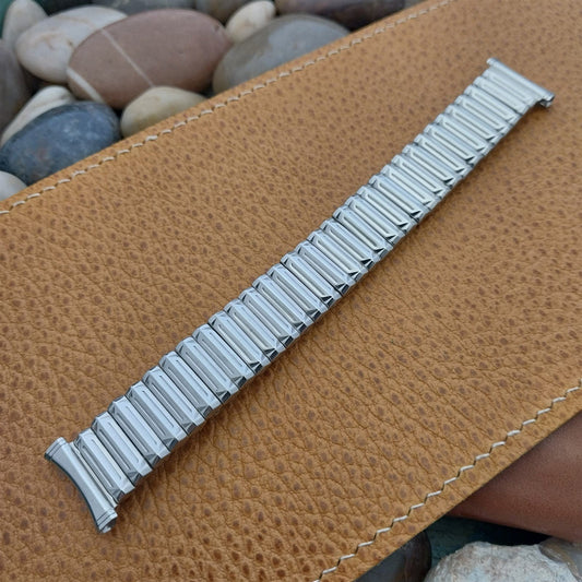 18mm 16mm Gemex Stainless Steel Unused Expansion 1950s Vintage Watch Band