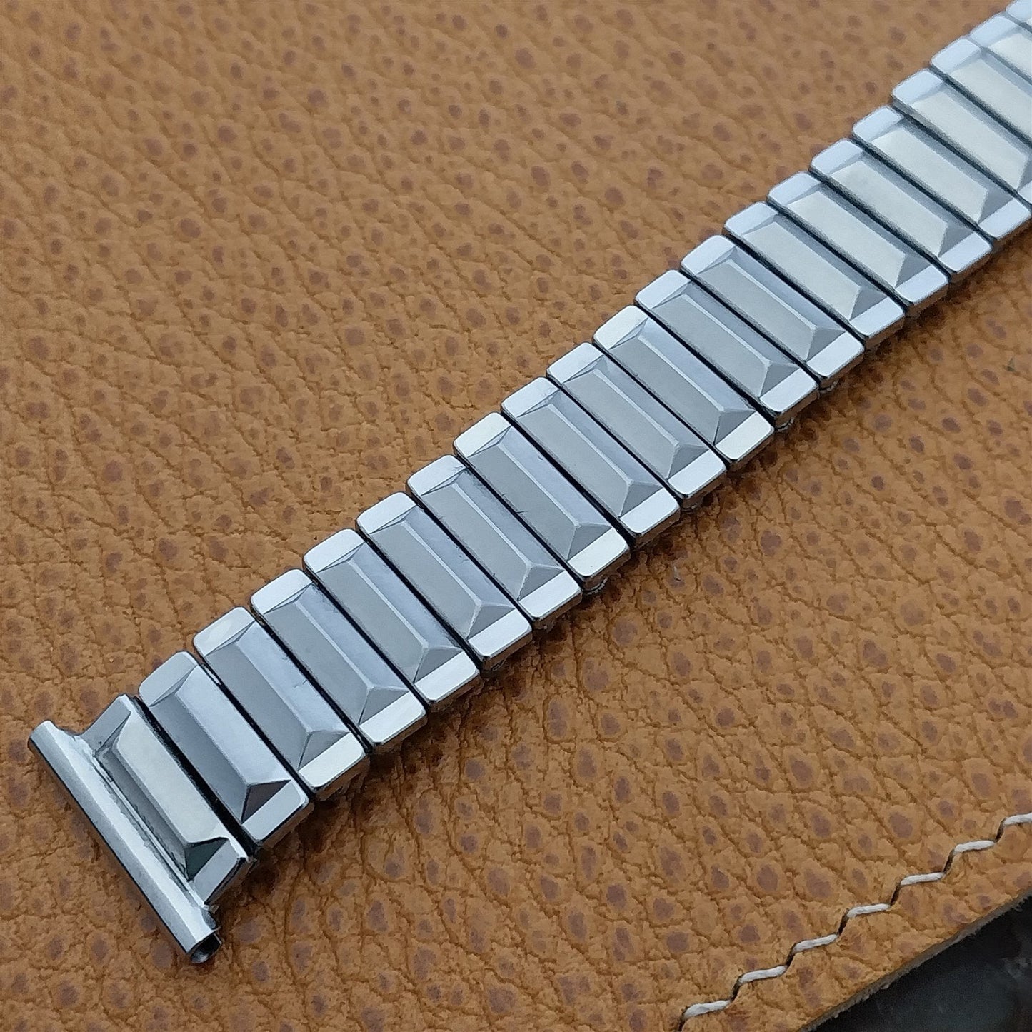 16mm 18mm 19mm Gemex USA Stainless Steel Expansion nos 1950s Vintage Watch Band