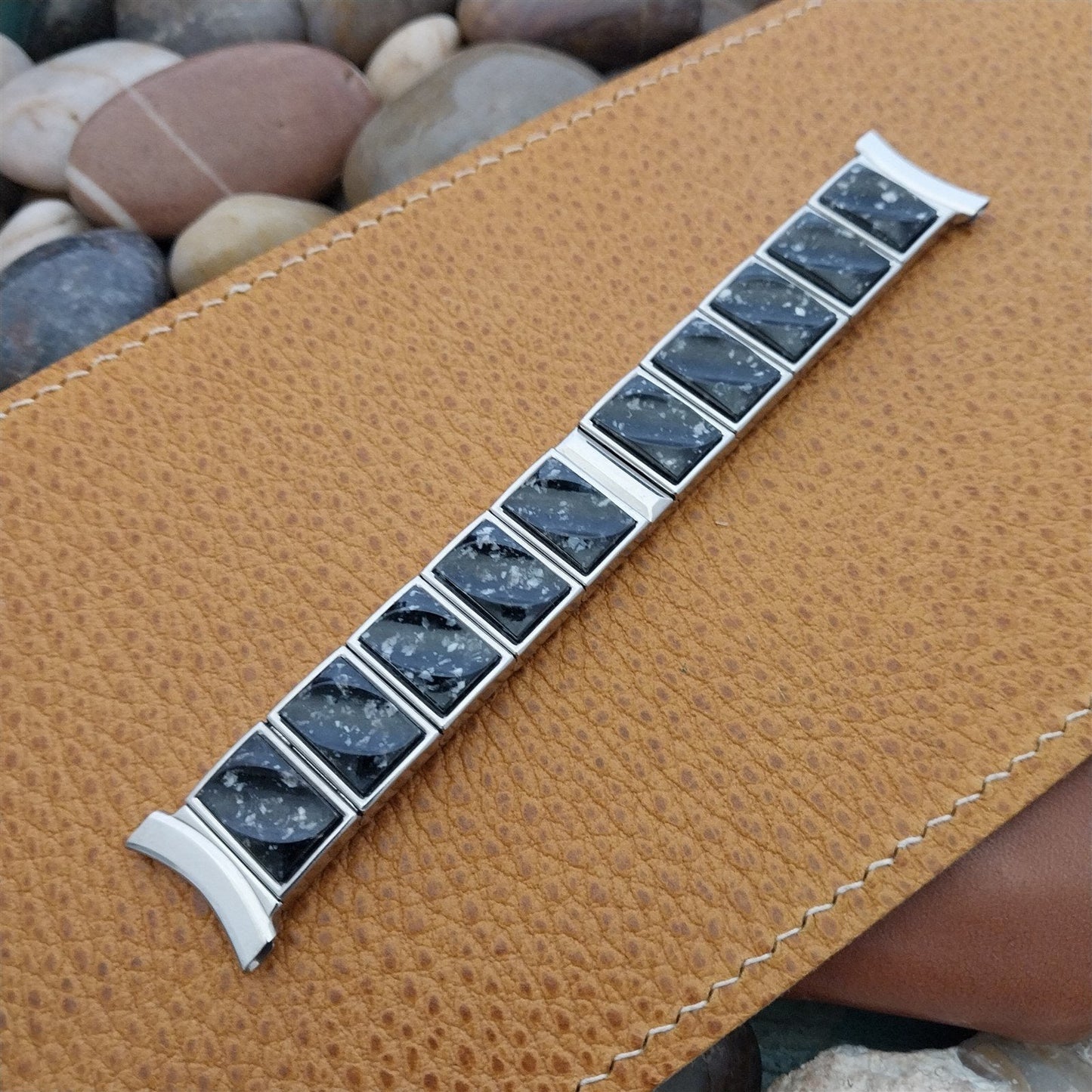 16mm 18mm 19mm Stainless Steel Expansion Classic Gemex 1950s Vintage Watch Band