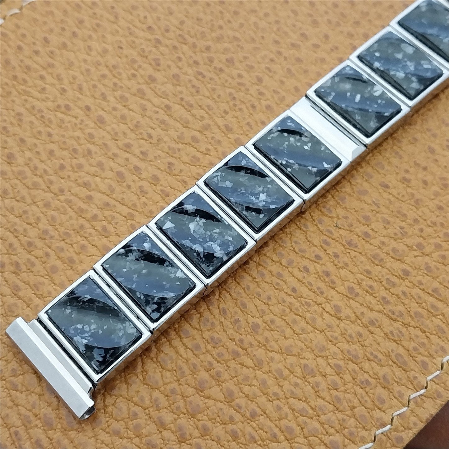 Gemex Monte Carlo Short Stainless 16mm 18mm 19mm 1950s MCM Vintage Watch Band