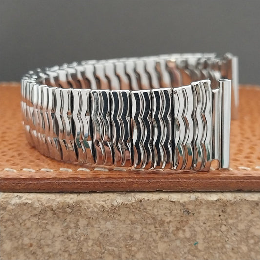 19mm 18mm 16mm Gemex Brigand Stainless Expansion Unused 1950s Vintage Watch Band