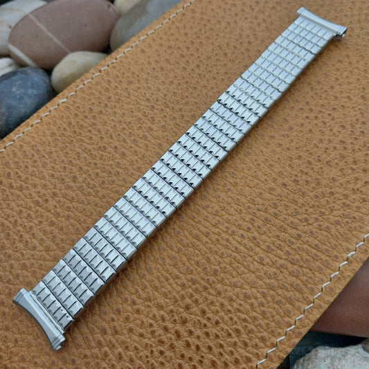 19mm 18mm 17mm 16mm Gemex Stainless Steel Expansion mcm 1960s Vintage Watch Band