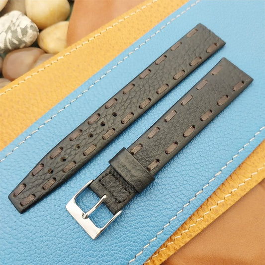 1960s 11/16" JB Champion Long Old-Stock Calf-Overweave Strap Vintage Watch Band