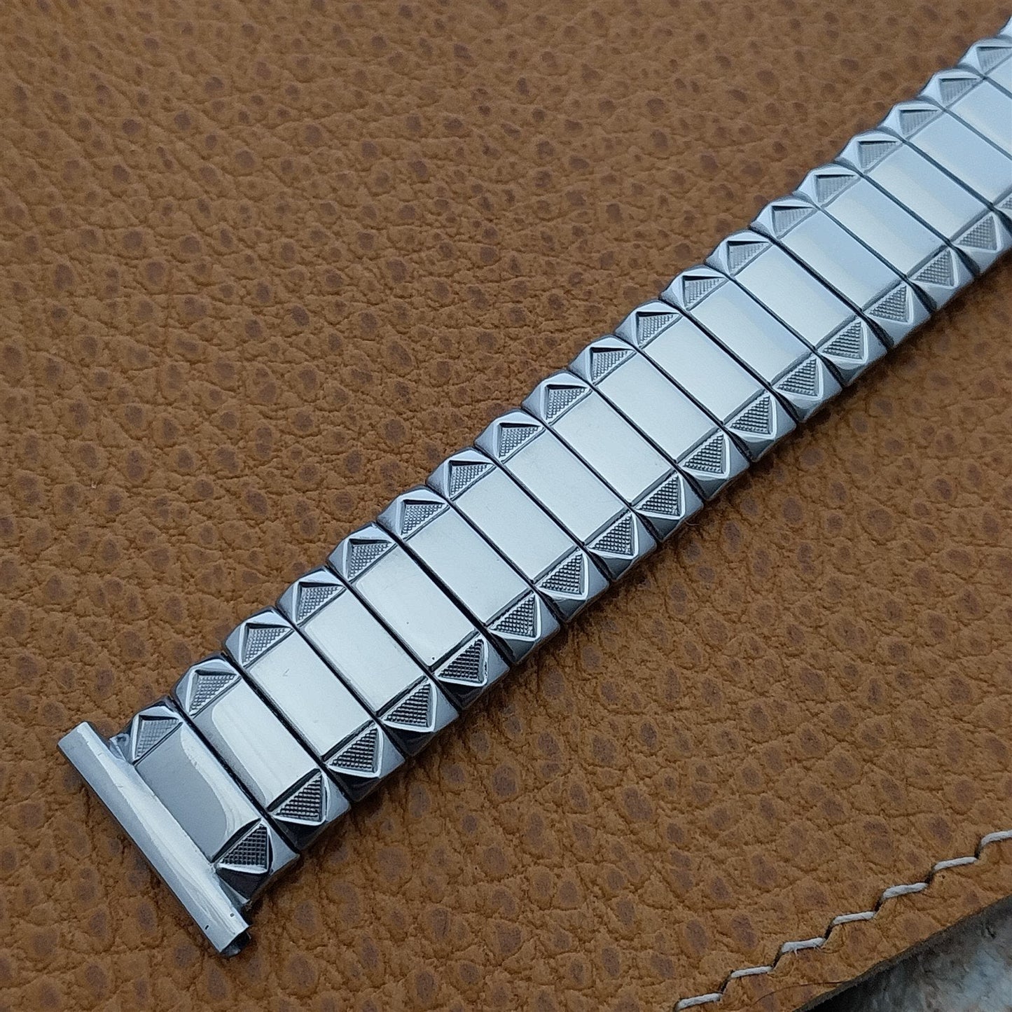 16mm 18mm 19mm Stainless Steel Expansion Foster USA nos 50s Vintage Watch Band