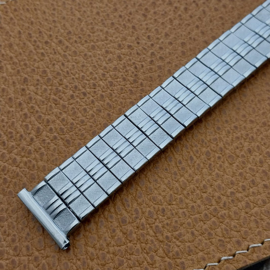 1950s Stainless Steel Expansion Foster USA 16mm 18mm 19mm nos Vintage Watch Band