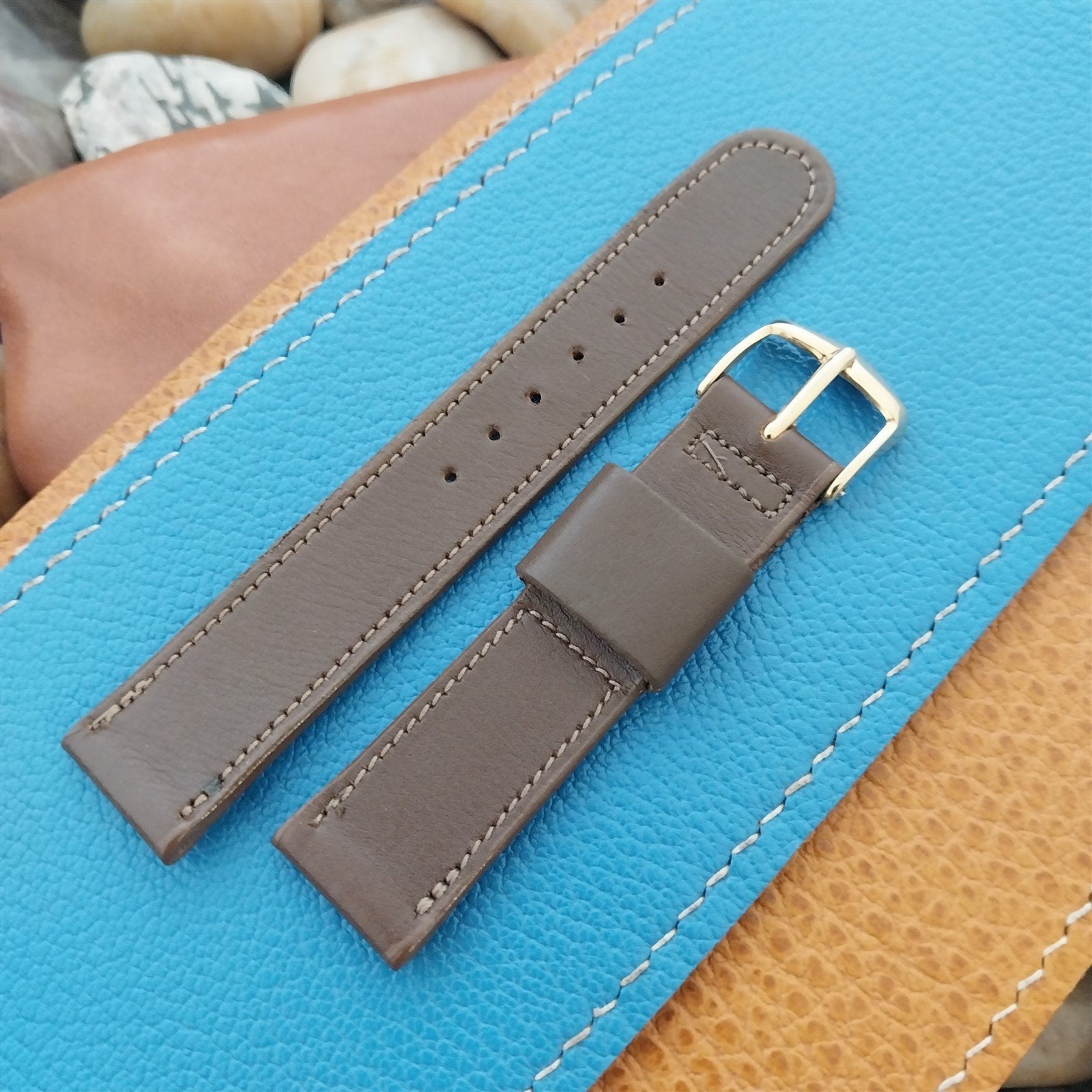 1960s 17mm JB Champion Short Scandia Calf Single-Keeper Vintage Watch Band