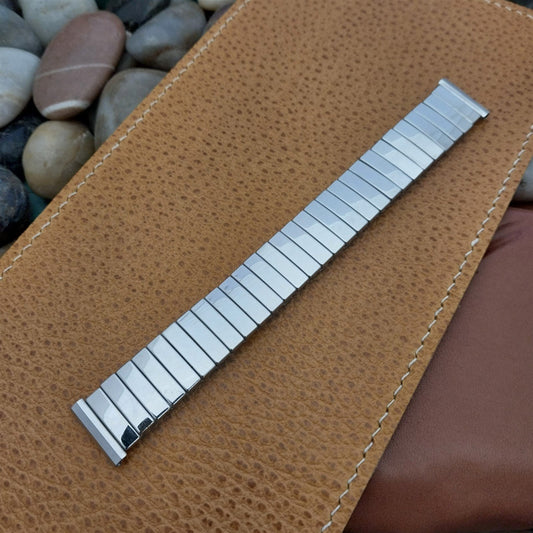 17.2mm 11/16" Duchess USA Stainless Steel Expansion nos 1950s Vintage Watch Band