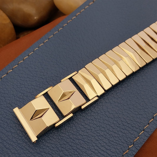 Vintage 1950s Short Gold-Filled Flex-Let Director Expansion Classic Watch Band