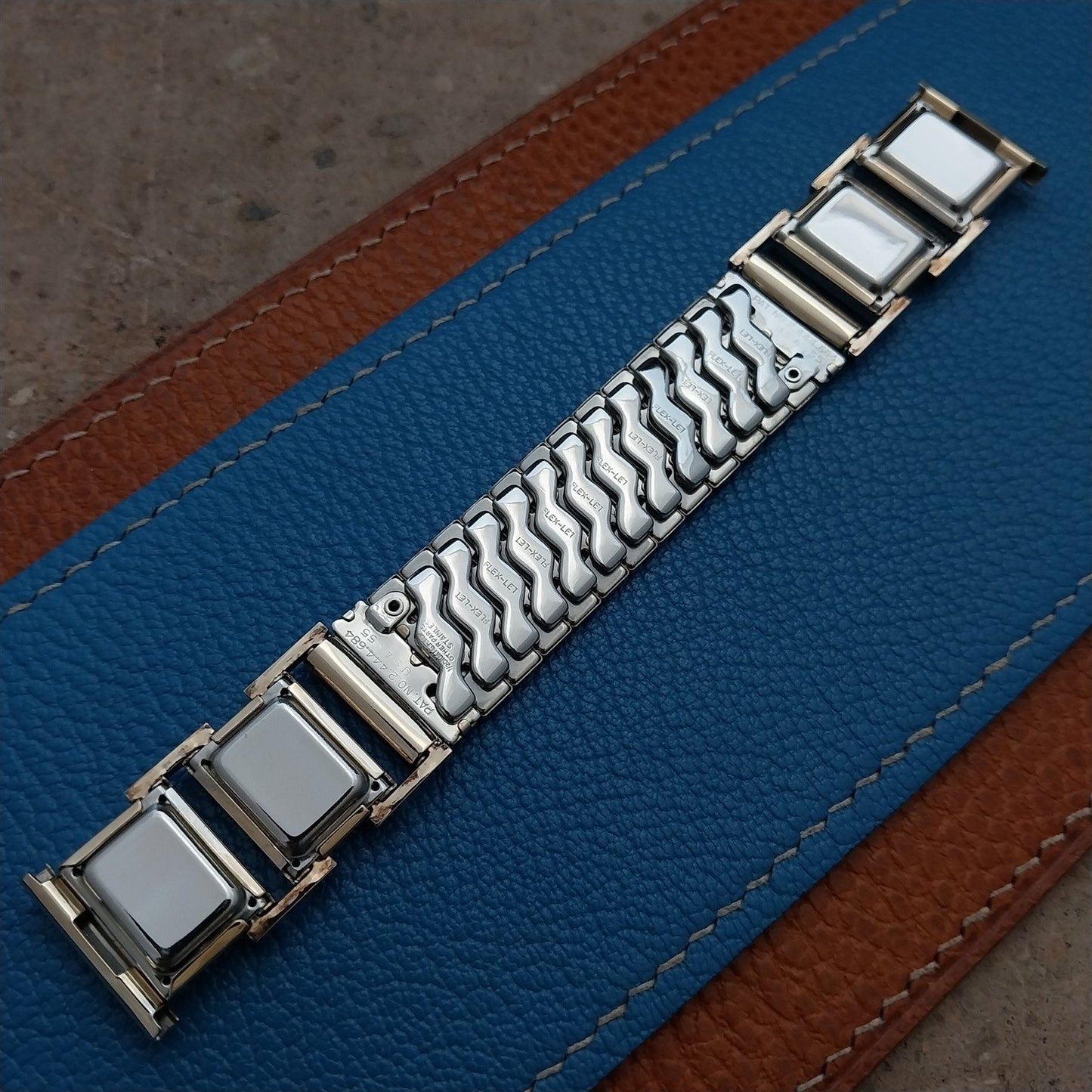 Vintage 1950s Short Gold-Filled Flex-Let Director Expansion Classic Watch Band