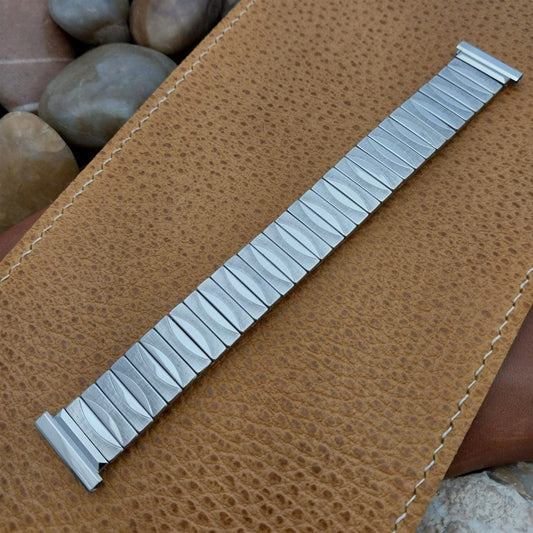 16mm 18mm 19mm Gemex USA Stainless Steel Expansion nos 1950s Vintage Watch Band