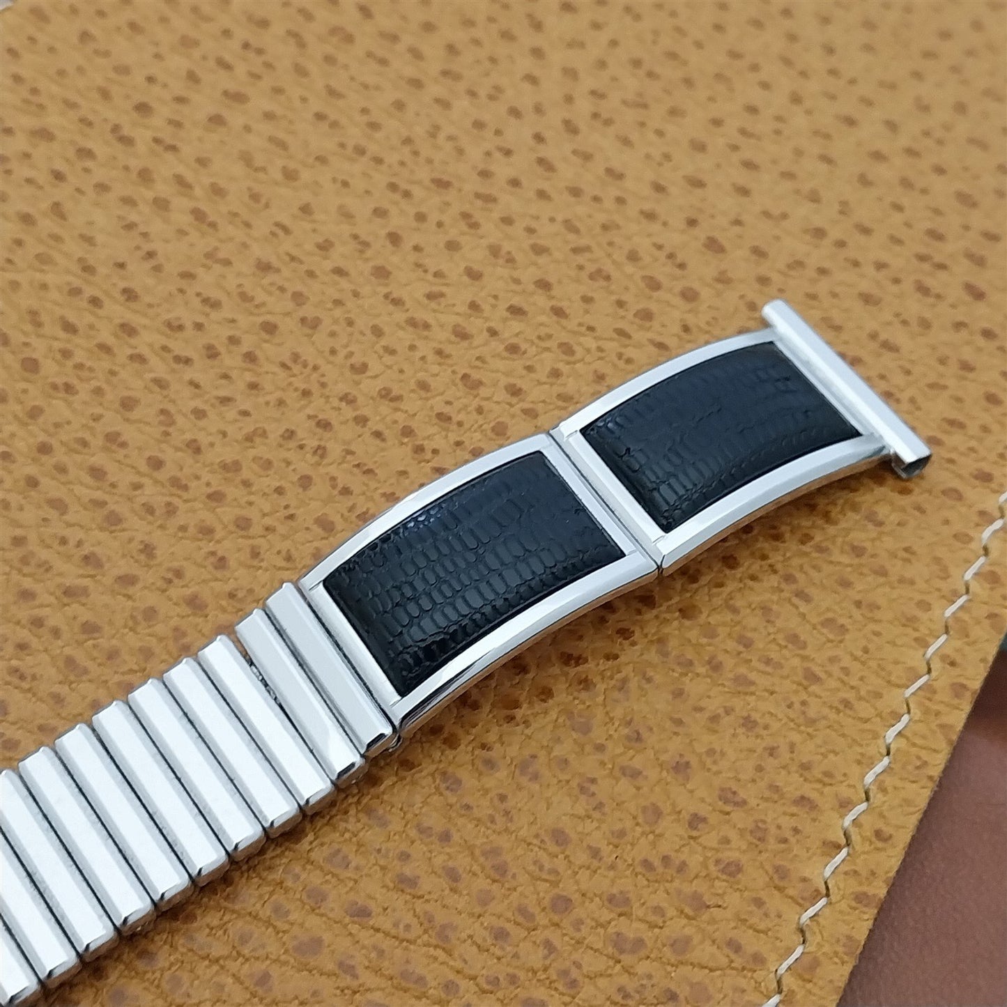 1957 16mm 18mm 19mm Speidel Maraca White Gold-Filled Unused Vintage Watch Band