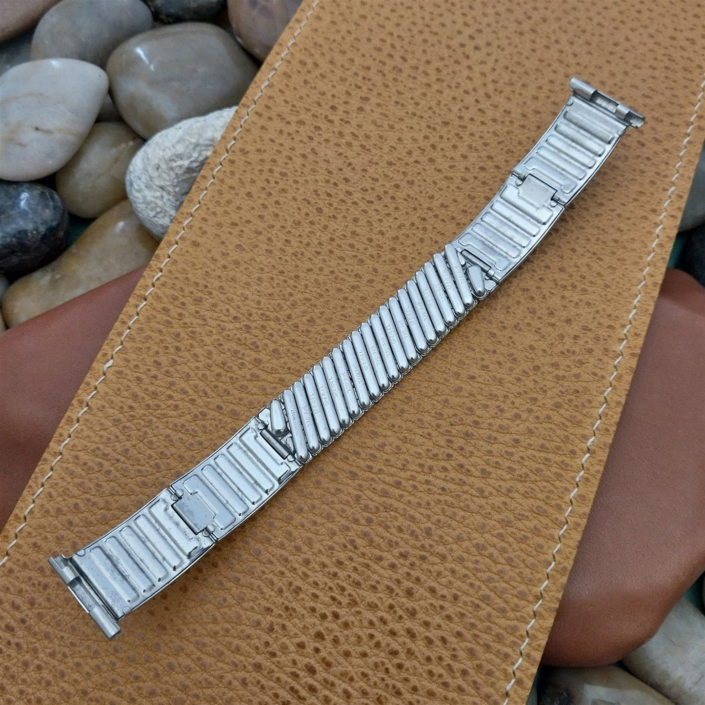 1957 16mm 18mm 19mm Speidel Maraca White Gold-Filled Unused Vintage Watch Band