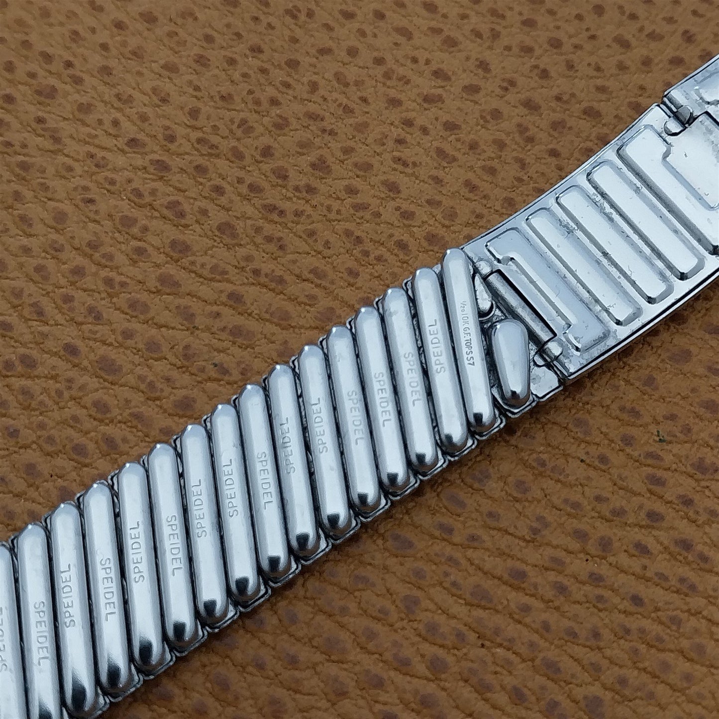 1957 16mm 18mm 19mm Speidel Maraca White Gold-Filled Unused Vintage Watch Band