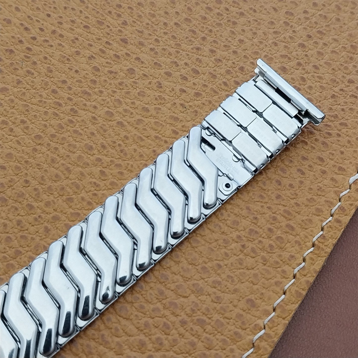 19mm 18mm 16mm 1950s Stainless Steel Expansion Unused Duchess Vintage Watch Band