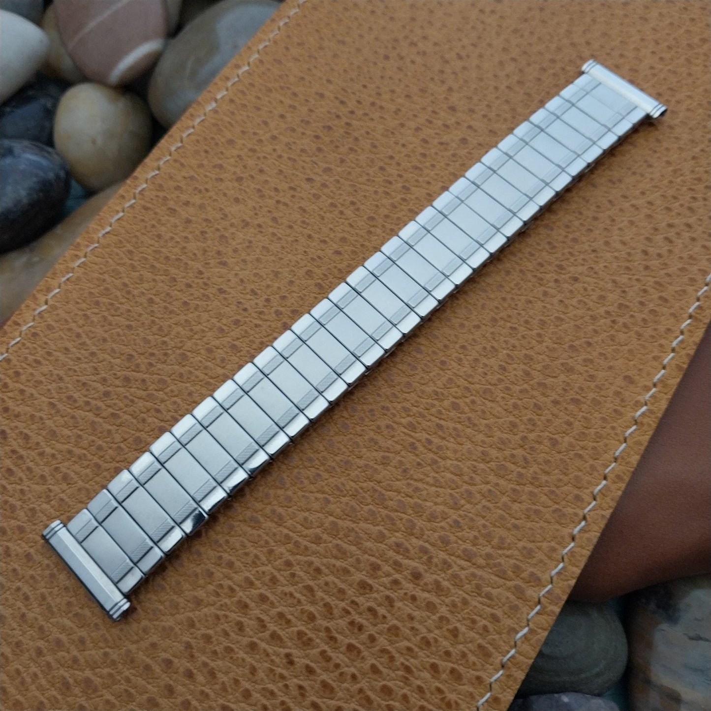 Vintage 19mm 18mm 16mm 1950s Duchess USA Watch Band Stainless Steel Expansion