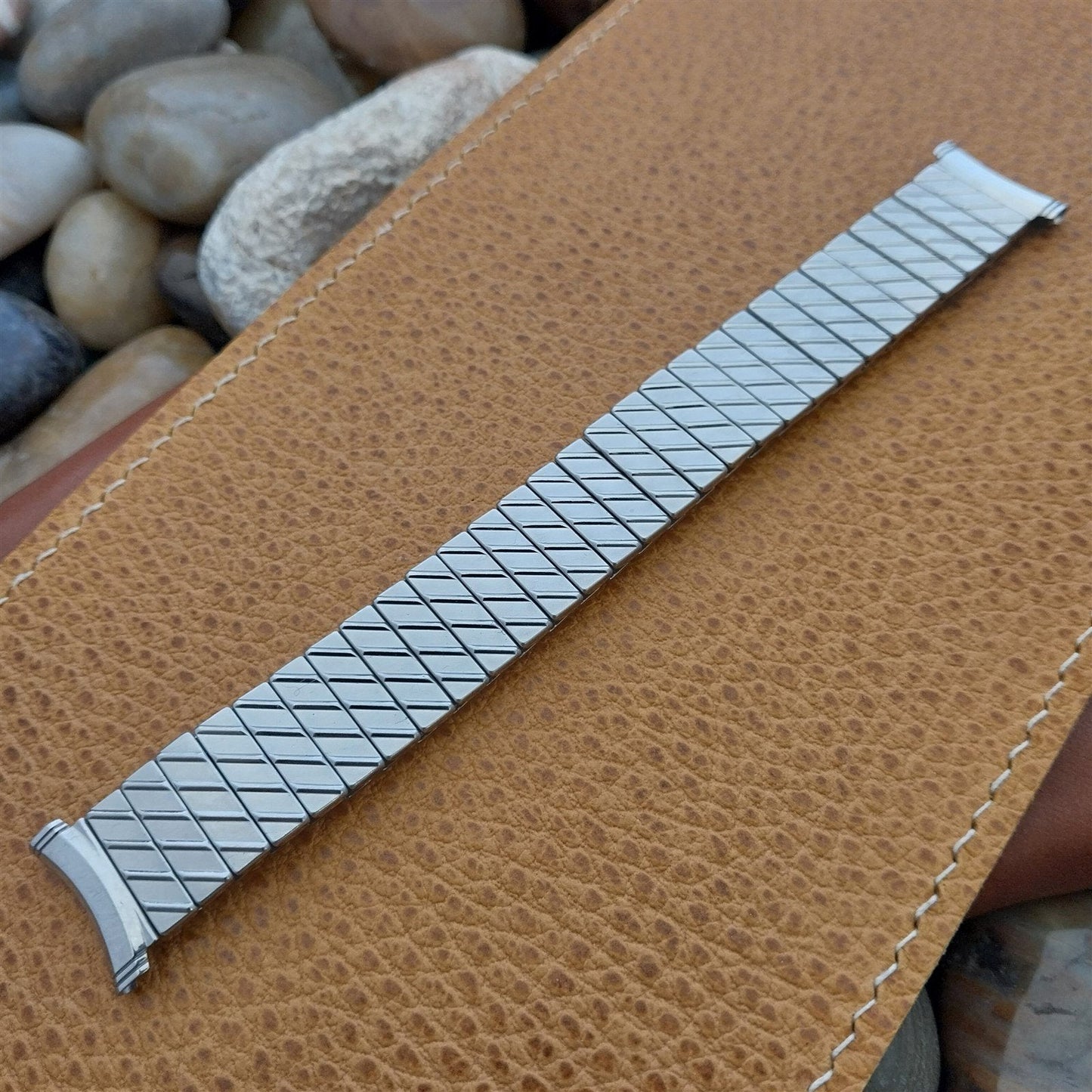 16mm 18mm 19mm Vintage 1950s USA Stainless Steel Duchess Expansion Watch Band