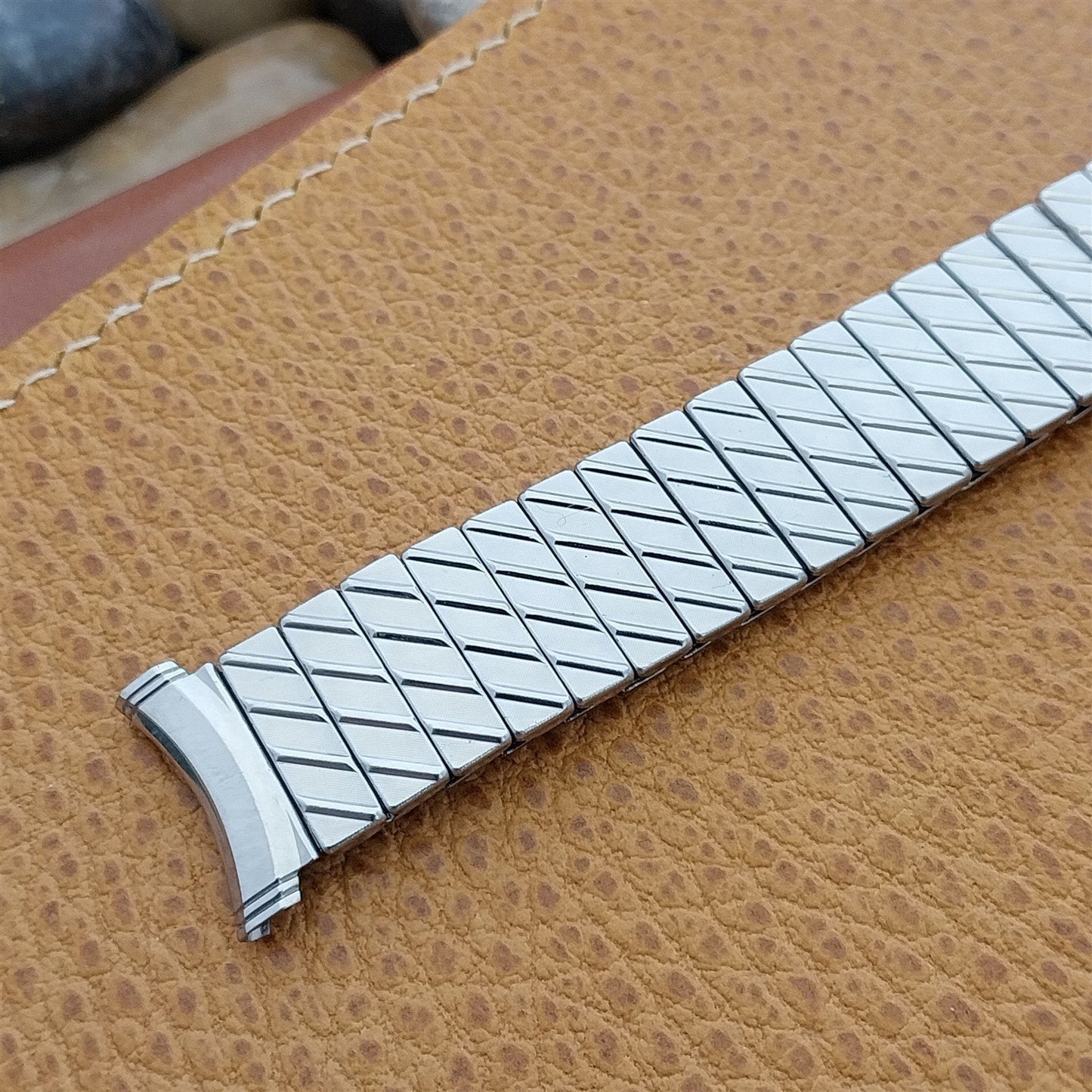 16mm 18mm 19mm Vintage 1950s USA Stainless Steel Duchess Expansion Watch Band