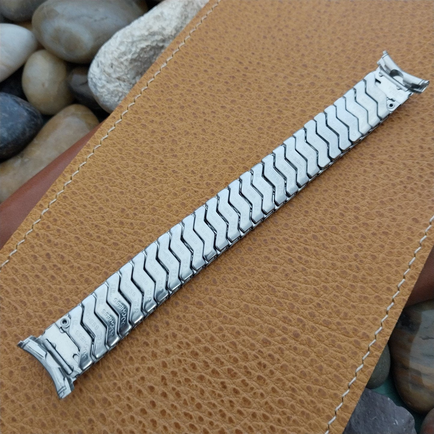 16mm 18mm 19mm Vintage 1950s USA Stainless Steel Duchess Expansion Watch Band