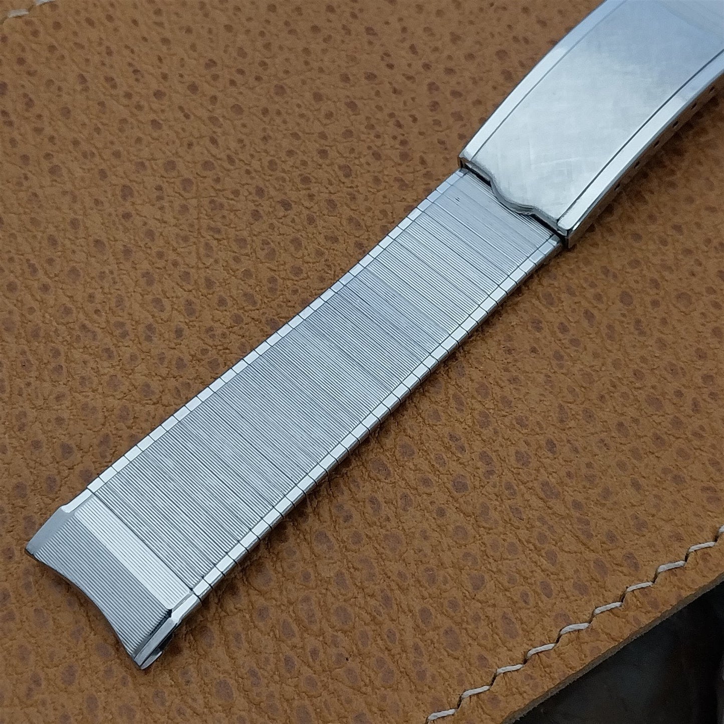 17.2mm Stainless Steel nos Duchess Classic Unused 1960s Vintage Watch Band