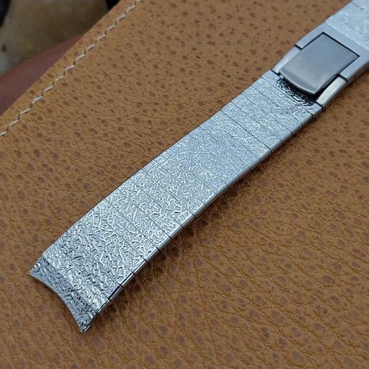 17.2mm Kreisler Stelux Stainless Steel Unused Classic 1960s Vintage Watch Band