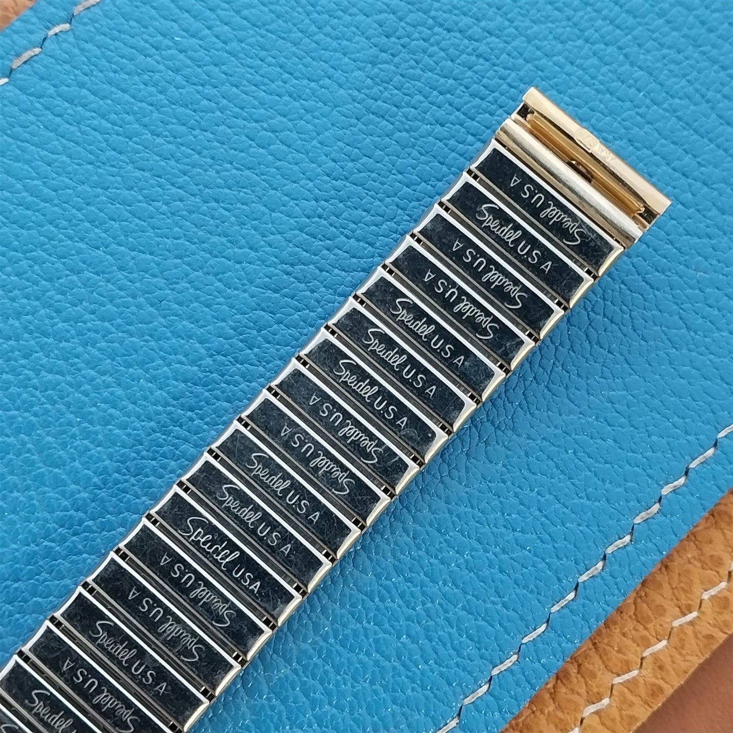 5/8" Vintage Speidel Gold-Tone Stretch Expansion Unused nos Classic Watch Band