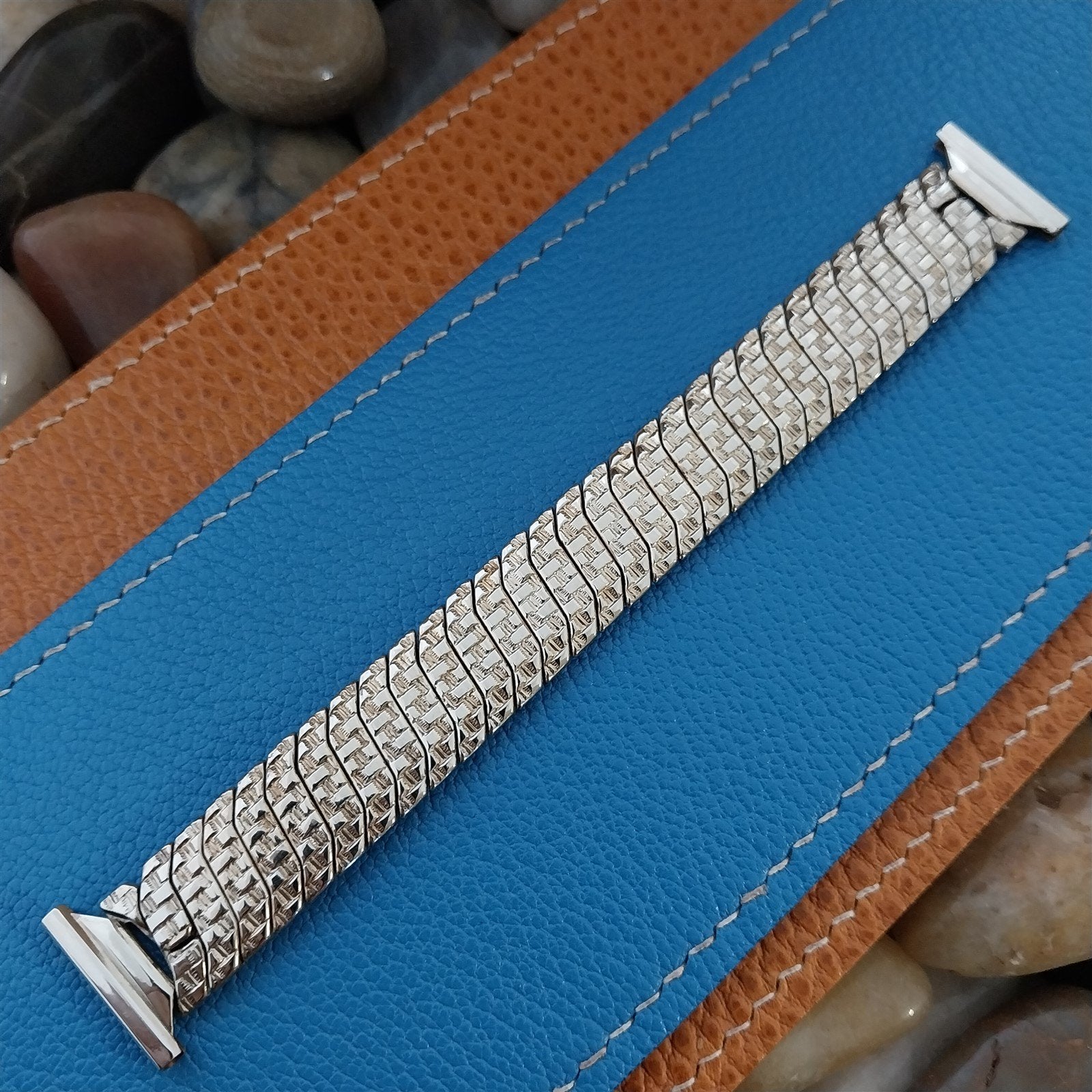 1944 Marvel USA White Gold-Filled Expansion Classic Vintage Watch Band