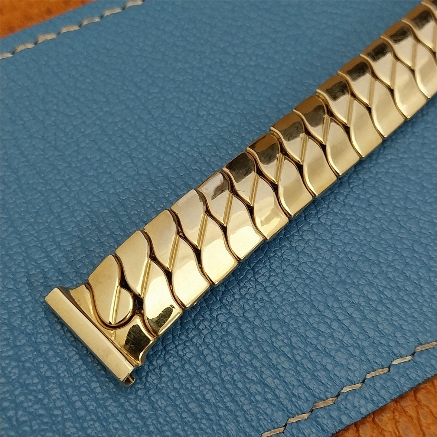 5/8" Speidel Phoenix 10k Gold-Filled Expansion Unused 1950s Vintage Watch Band