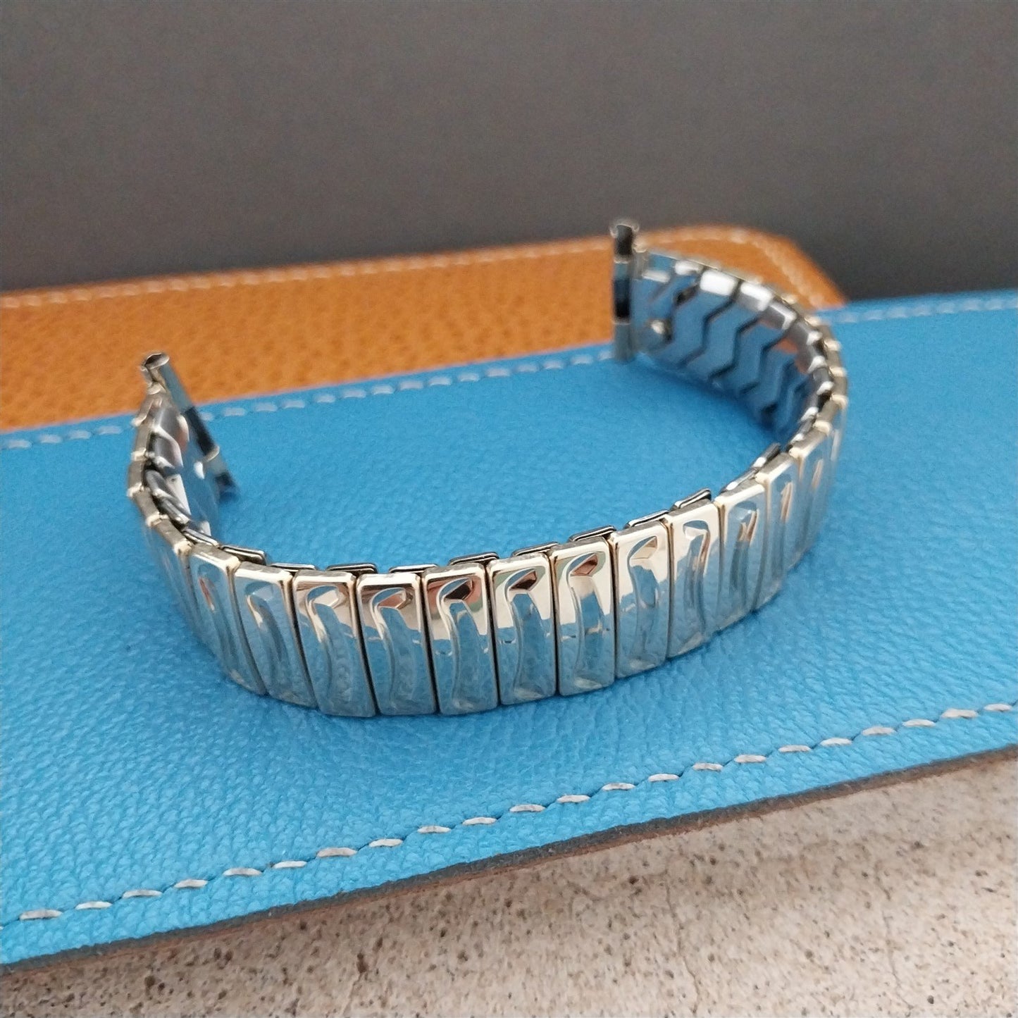 19mm 18mm 16mm Gold-Filled Speidel Scimitar Unused mcm 1950s Vintage Watch Band