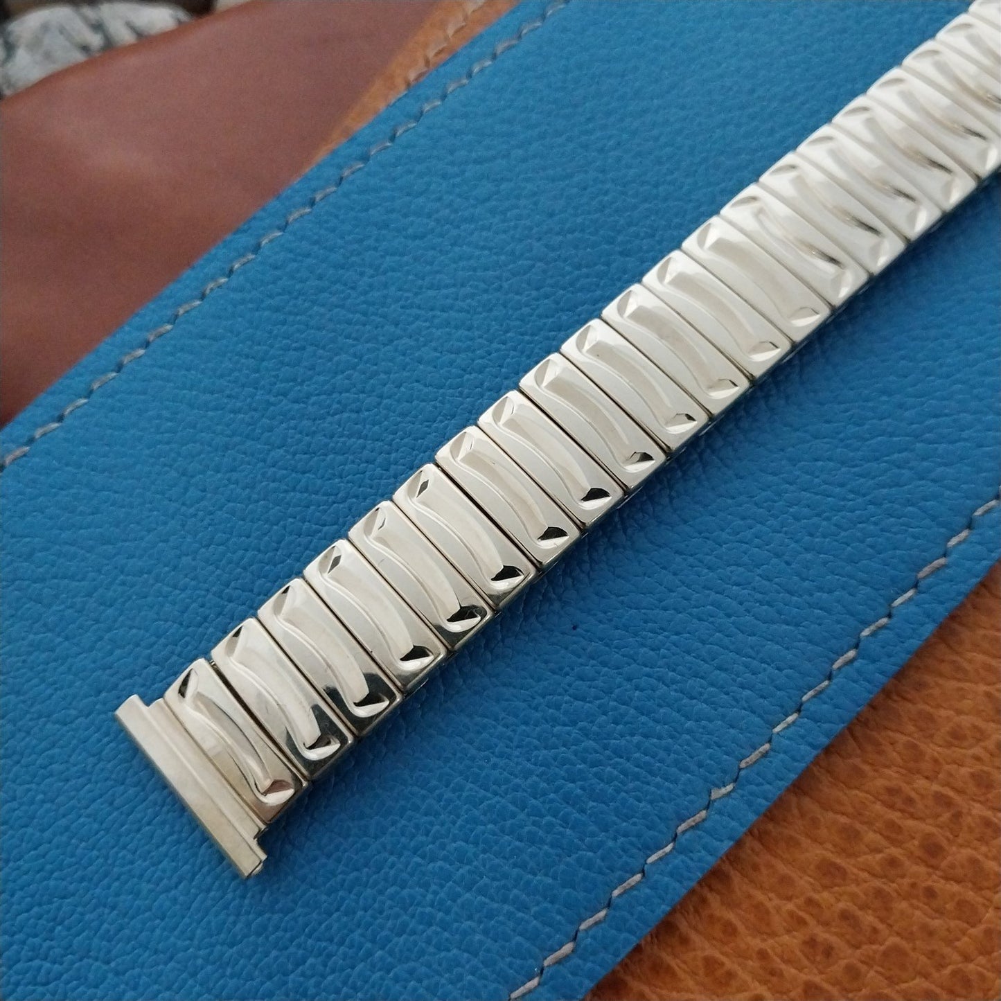 19mm 18mm 16mm Gold-Filled Speidel Scimitar Unused mcm 1950s Vintage Watch Band