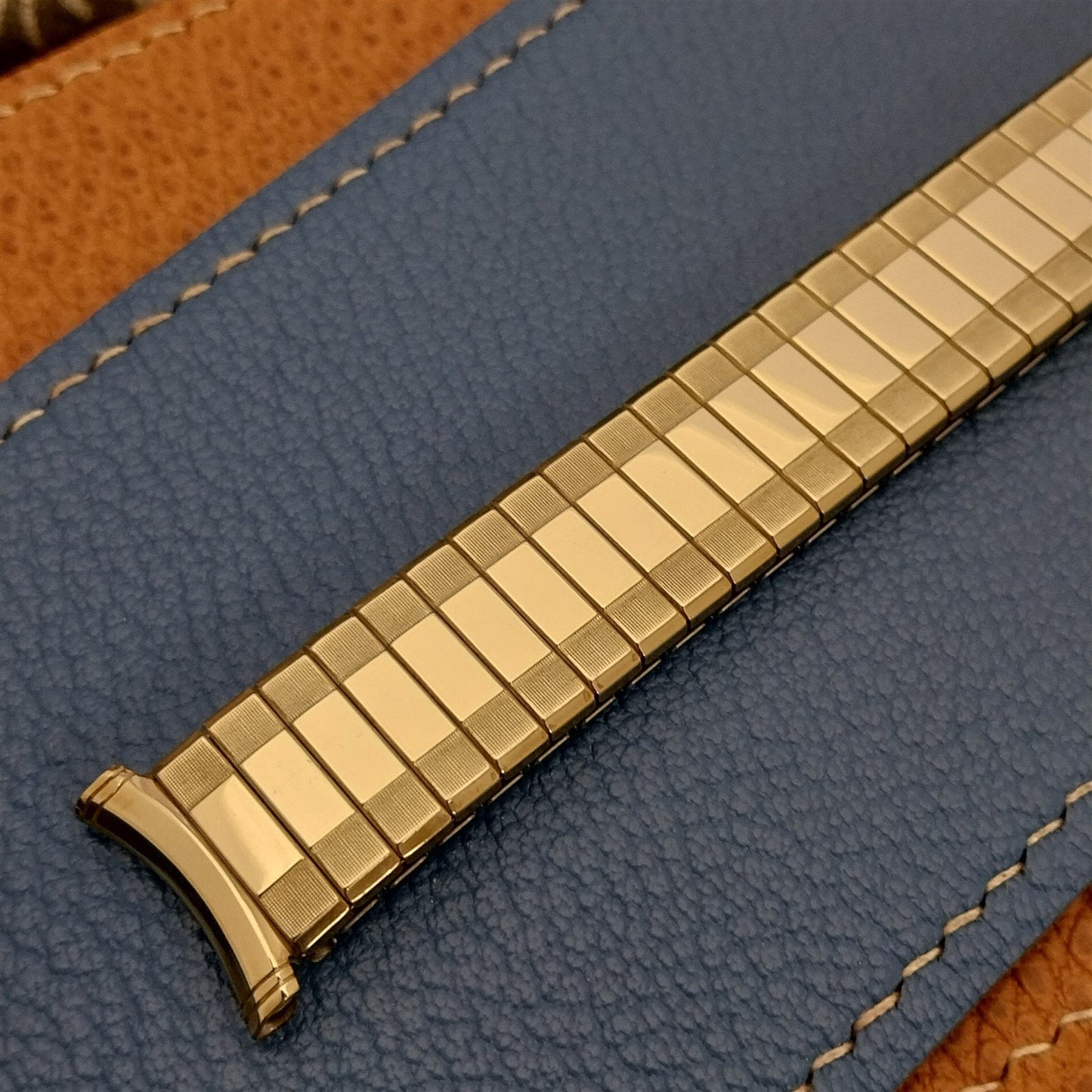 19mm 18mm 1966 Speidel Sun Valley 10k Gold-Filled Expansion Vintage Watch Band