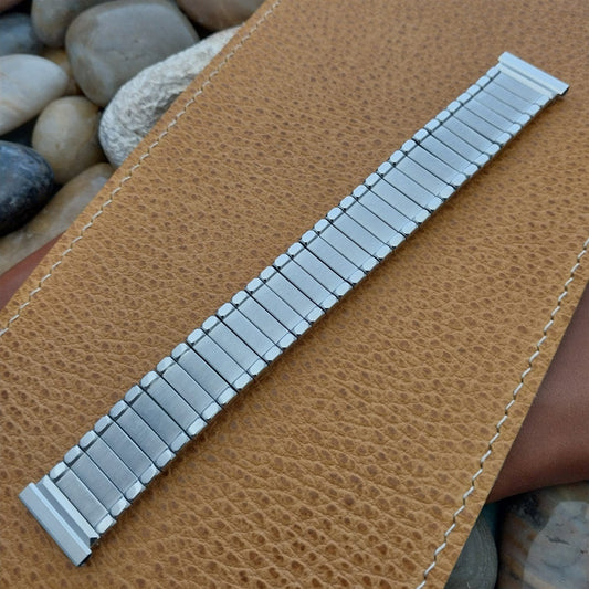 18mm 19mm 1950s Stainless Steel Gemex Classic Unused nos Vintage Watch Band