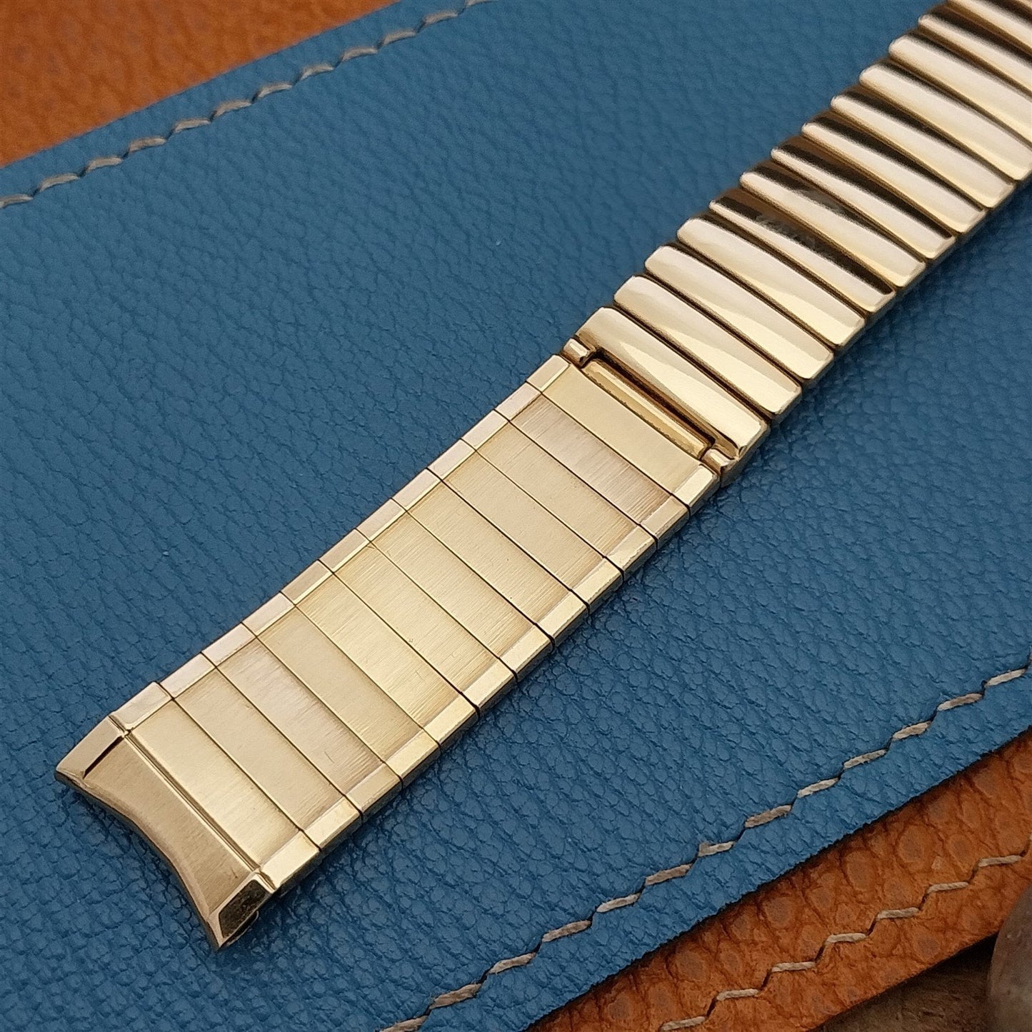 Vintage 5/8" JB Champion Gold-Filled Classic Expansion Unused 1960s Watch Band