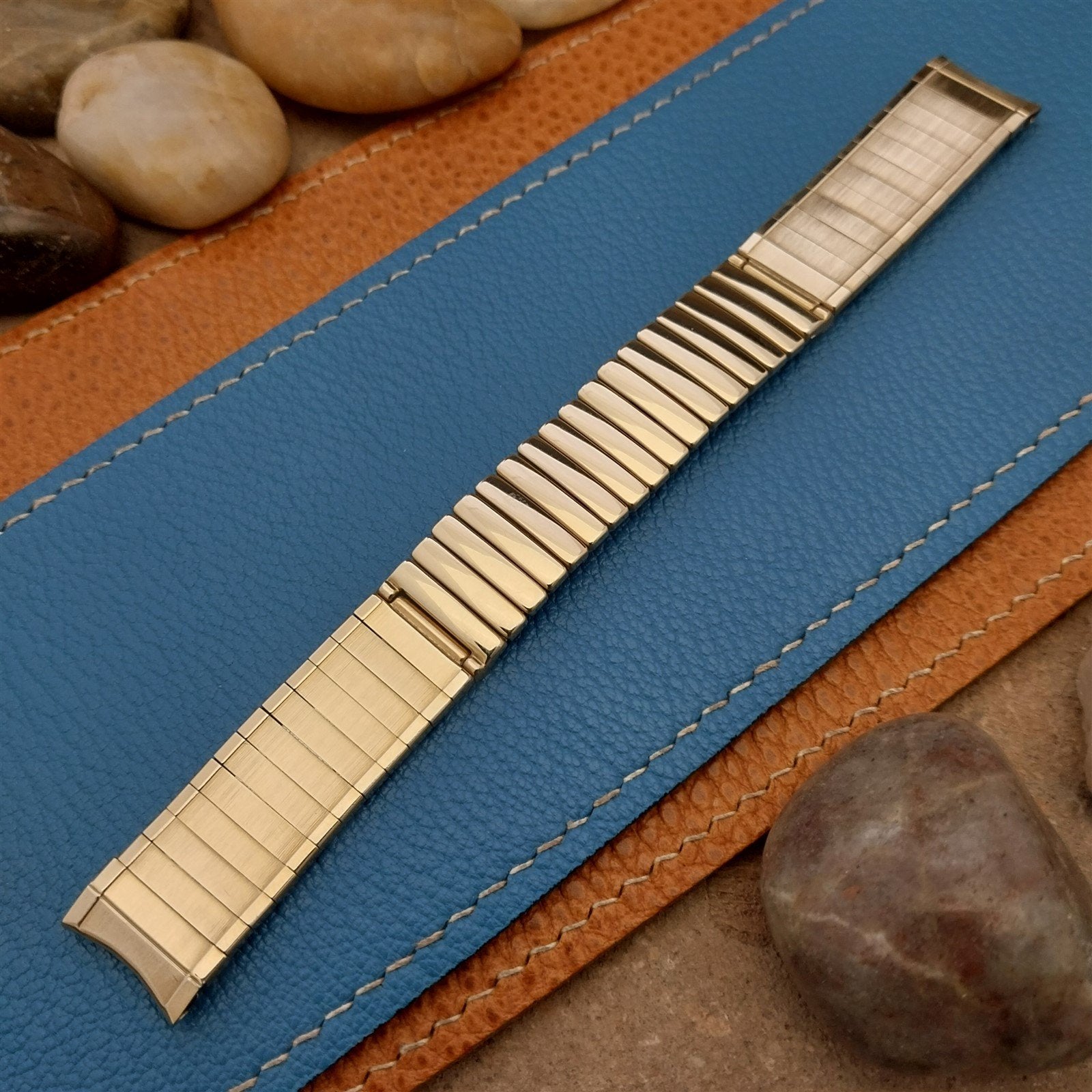 Vintage 5/8" JB Champion Gold-Filled Classic Expansion Unused 1960s Watch Band