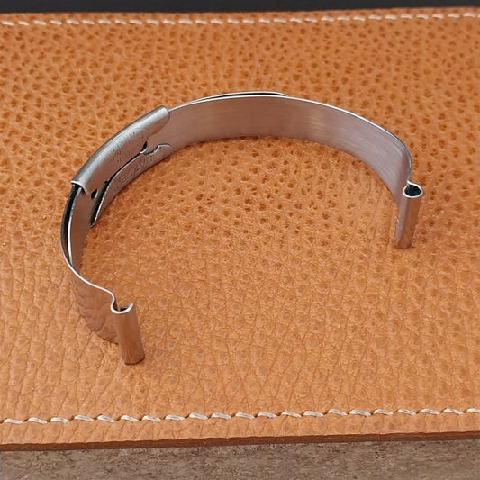 Vintage 5/8" Henderson Stainless Steel Long Unused NOS 1930s Field Watch Band
