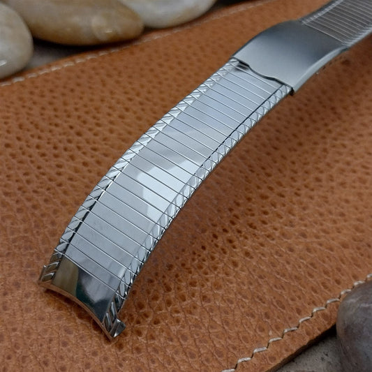 19mm 18mm Stainless Steel Kreisler Classic Unused nos 1960s Vintage Watch Band