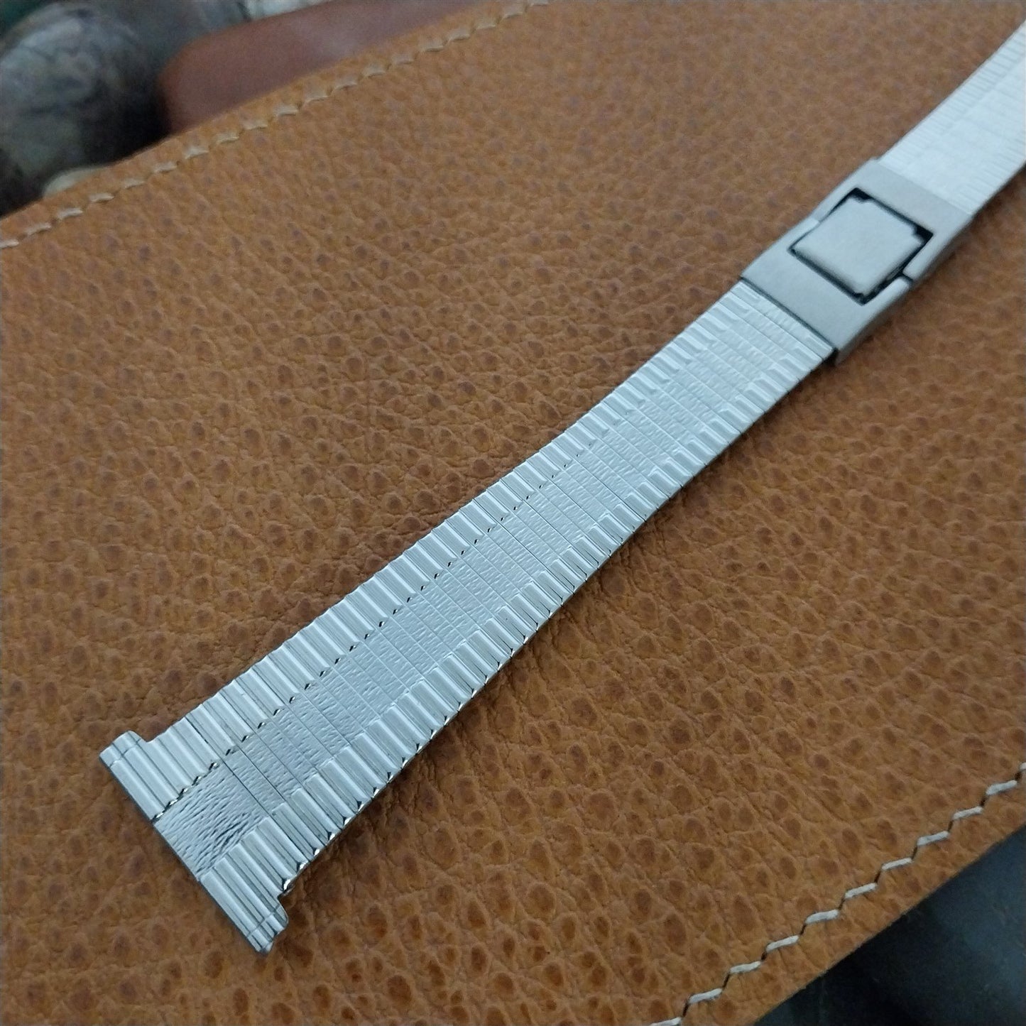 22mm 20mm 19mm Stainless Steel Kestenmade USA Unused 1960s Vintage Watch Band