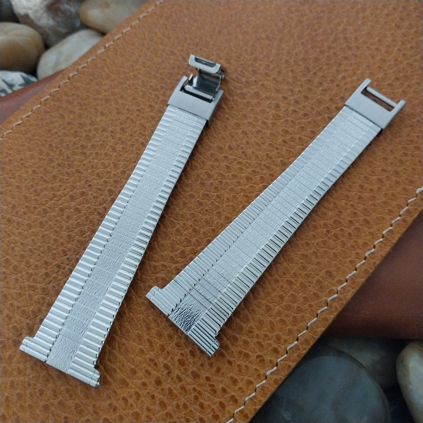 22mm 20mm 19mm Stainless Steel Kestenmade USA Unused 1960s Vintage Watch Band