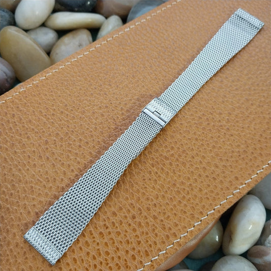 Vintage 11/16" Stainless Steel Mesh Classic 1960s Unused Kestenmade Watch Band