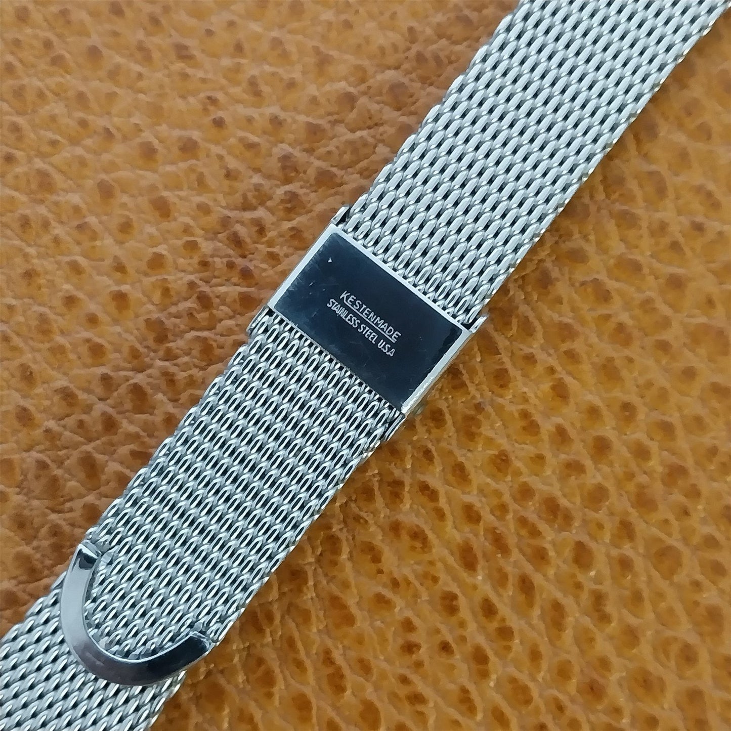 Vintage 11/16" Stainless Steel Mesh Classic 1960s Unused Kestenmade Watch Band