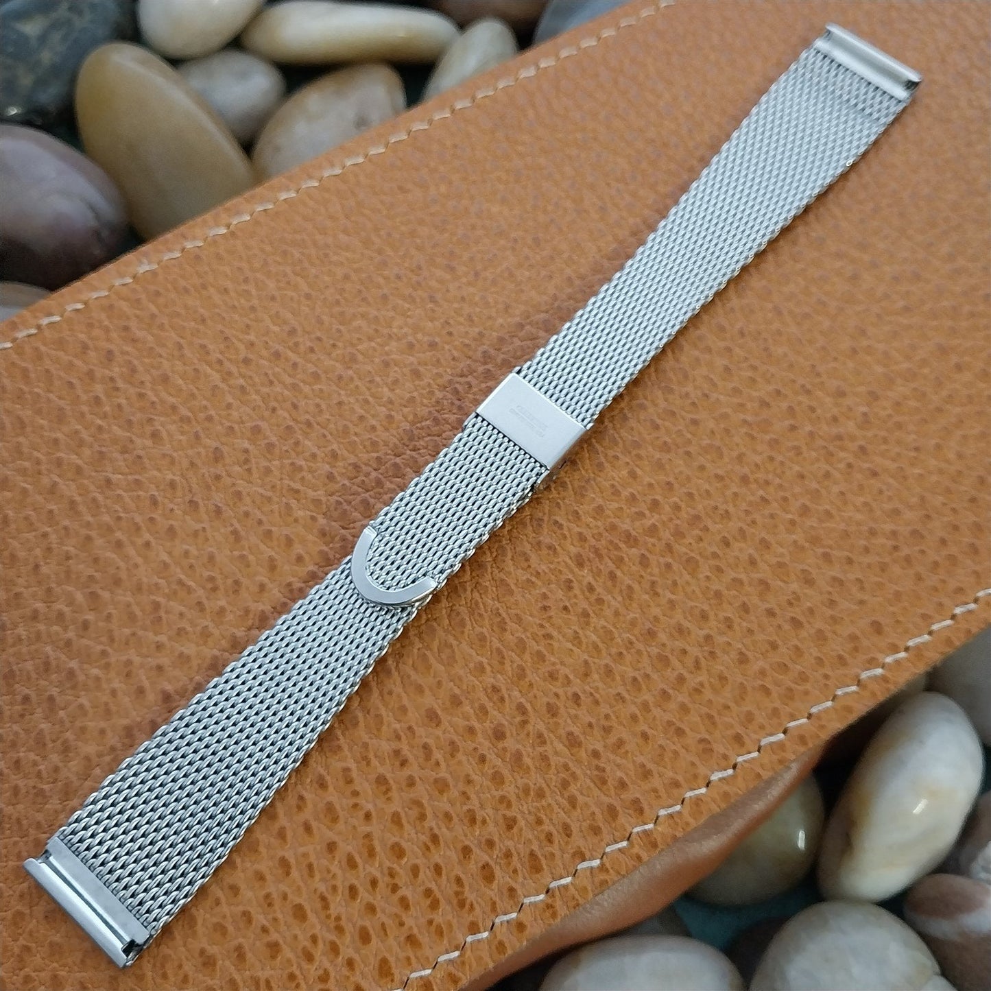 Vintage 11/16" Stainless Steel Mesh Classic 1960s Unused Kestenmade Watch Band