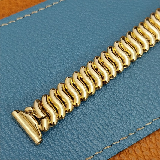 1946 5/8" Speidel USA Phoenix 10k Yellow Gold-Filled nos Vintage Watch Band