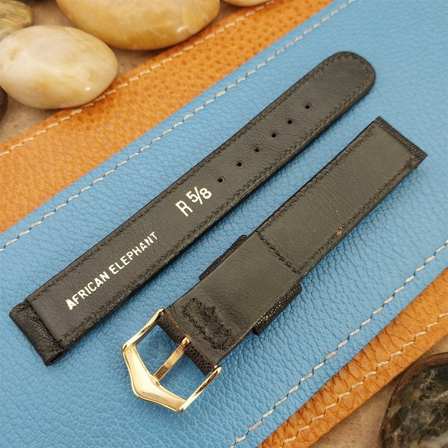 Vintage 5/8" JB Champion African Elephant nos Unused Classic 1960s Watch Band