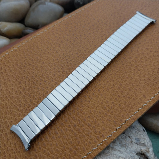 19mm 18mm Kreisler Stainless Steel Expansion Unused 1960s Vintage Watch Band