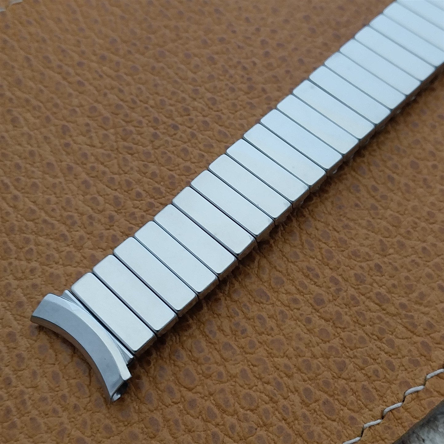 19mm 18mm Kreisler Stainless Steel Expansion Unused 1960s Vintage Watch Band