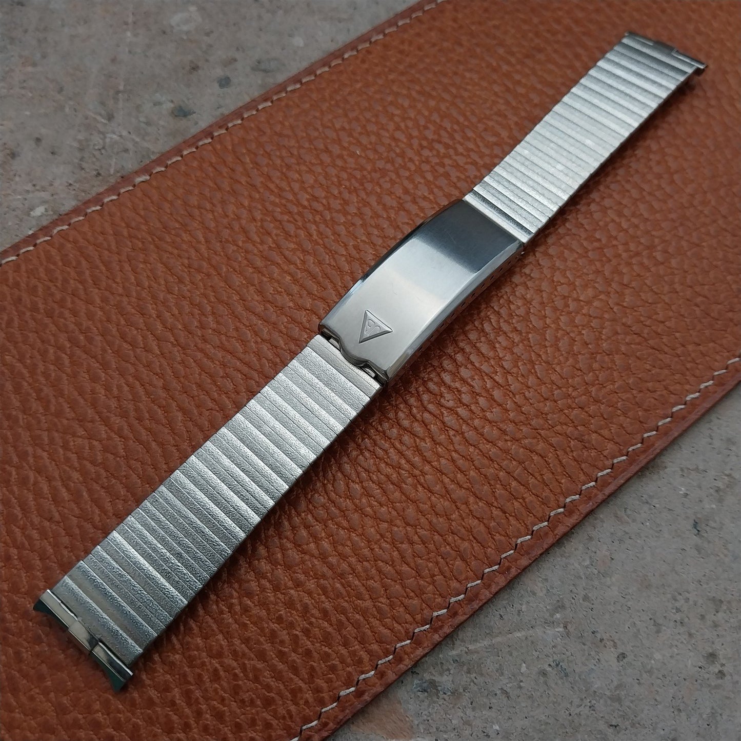 17mm 18mm 19mm JB Champion Stainless Steel Unused nos 1960s Vintage Watch Band