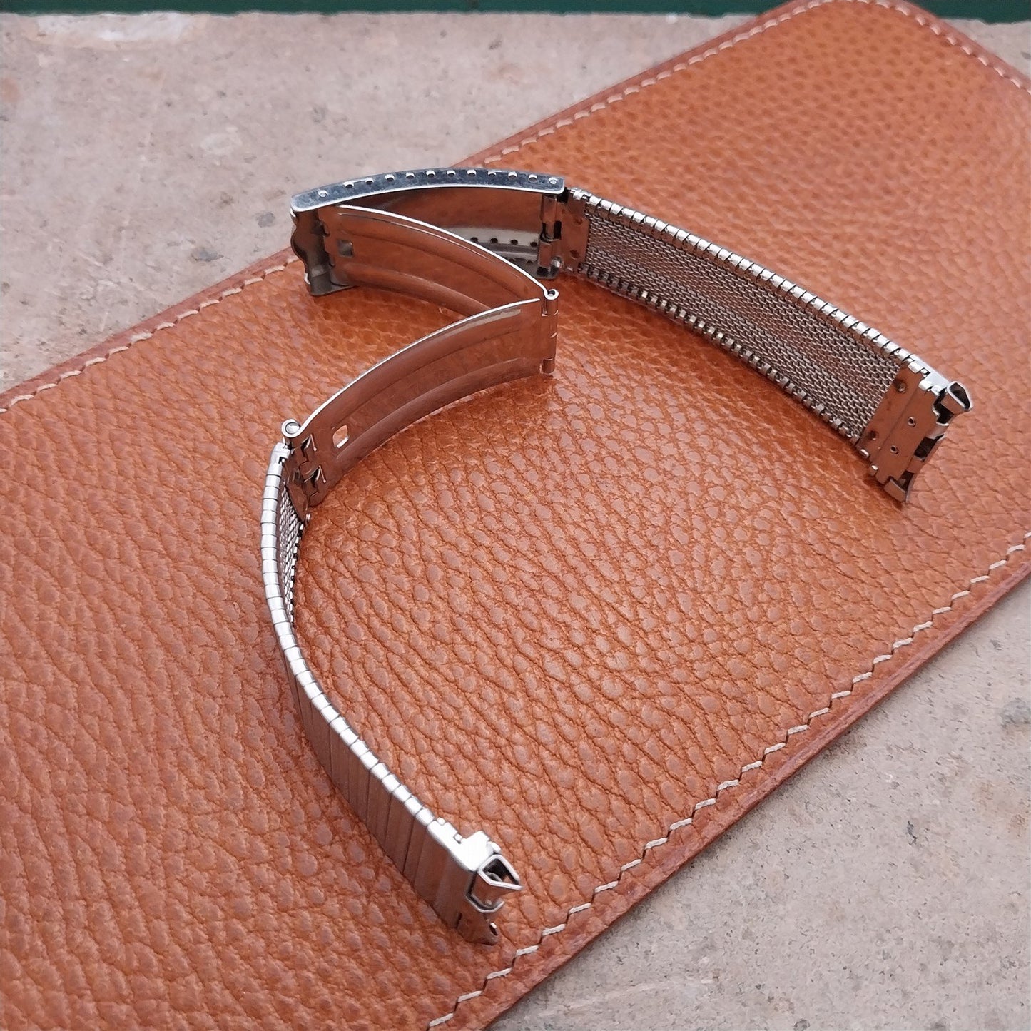 17mm 18mm 19mm JB Champion Stainless Steel Unused nos 1960s Vintage Watch Band