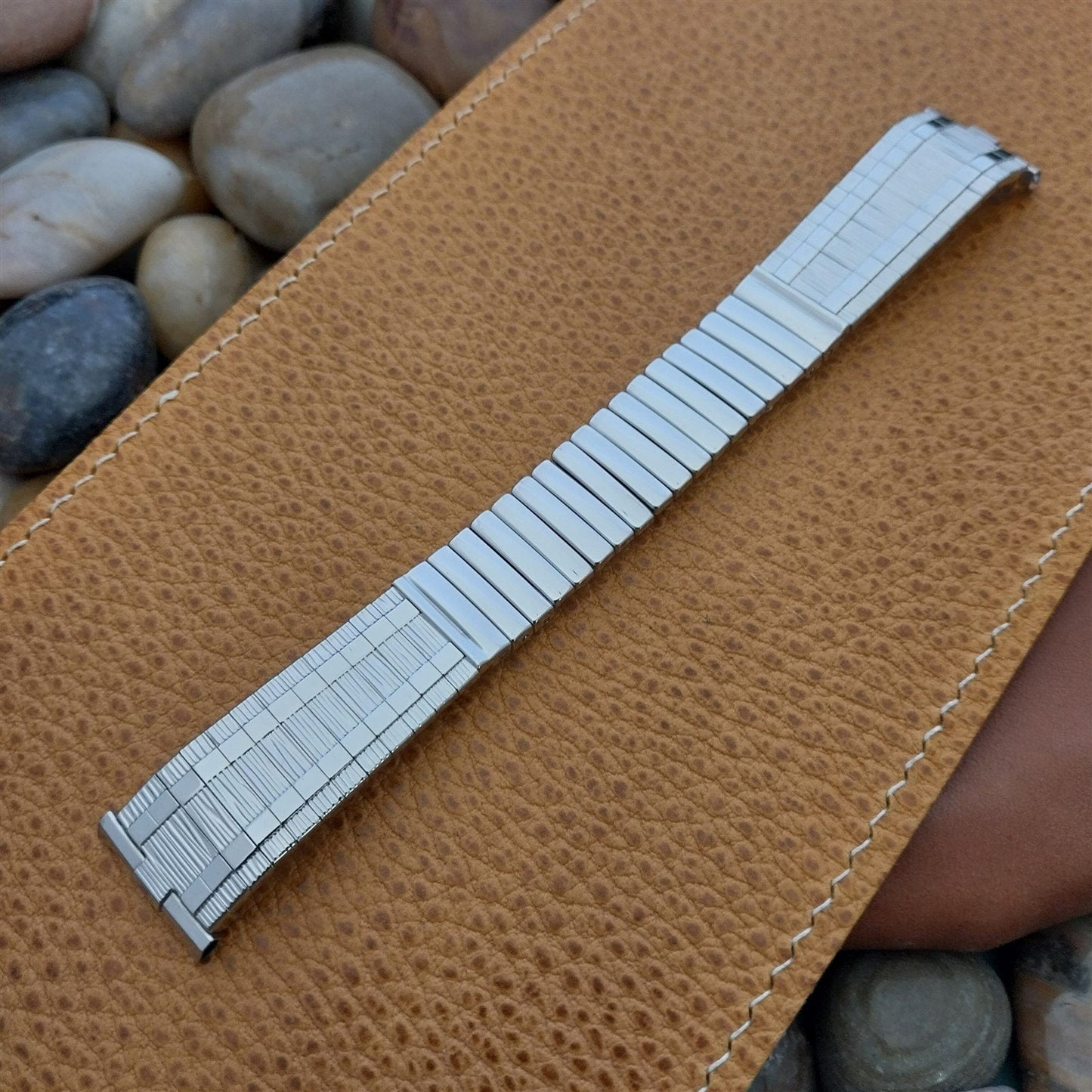 19mm 18mm Vintage 1960s Stainless Steel JB Champion Unused Classic Watch Band