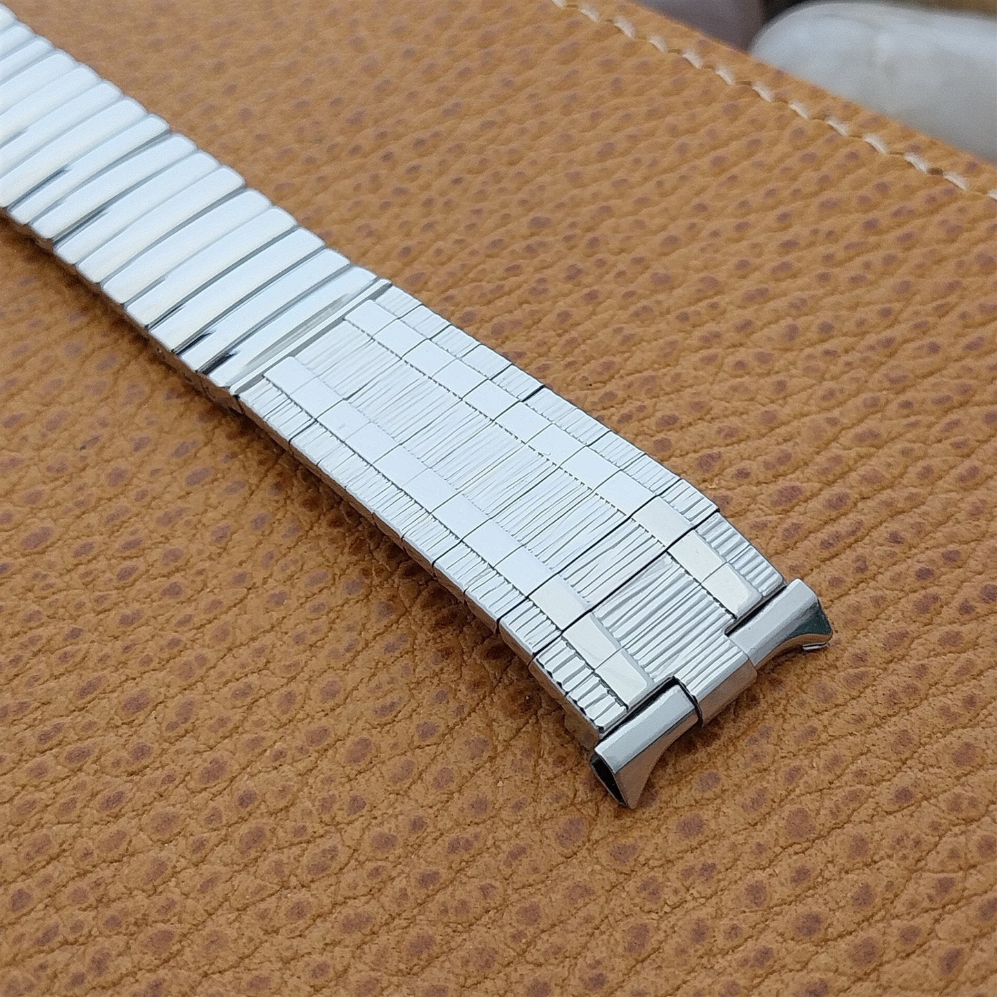 19mm 18mm Vintage 1960s Stainless Steel JB Champion Unused Classic Watch Band