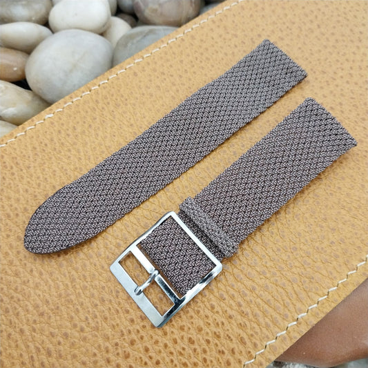 20mm Perlon Melange 2-piece Classic 1960s Unused Vintage Watch Band