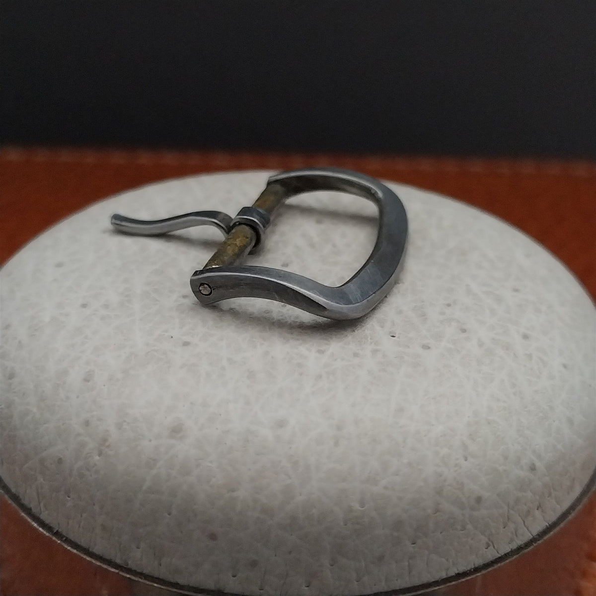 1950s 5/8" 16mm Solid Stainless Steel Classic Unused Vintage Watch Strap Buckle
